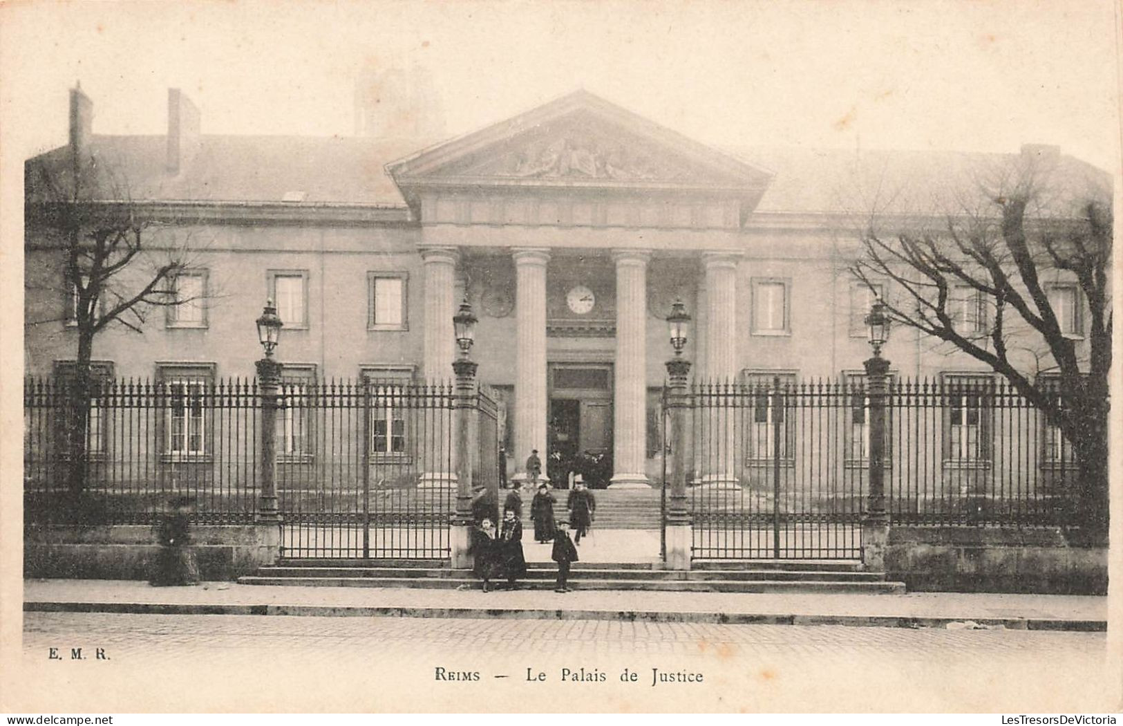 FRANCE - Reims - Le Palais De Justice  - Carte Postale Ancienne - Reims