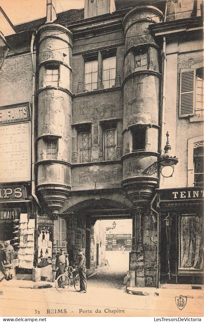 FRANCE - Reims - Porte Du Chapitre - Carte Postale Ancienne - Reims