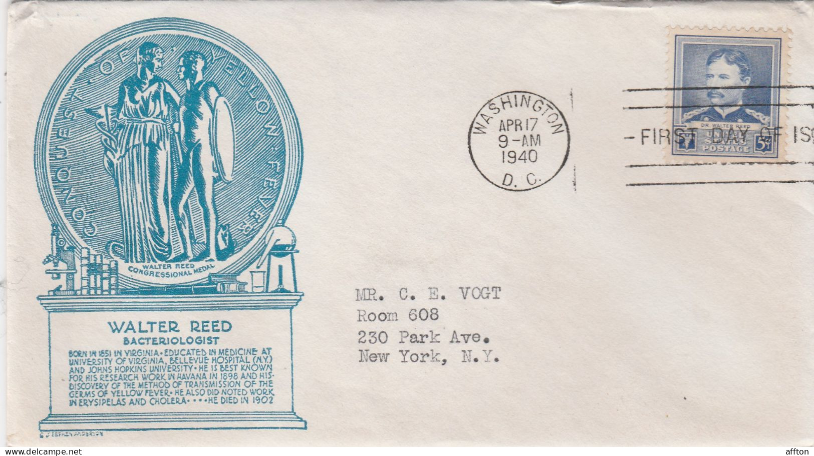 United States 1940 FDC Mailed - 1851-1940