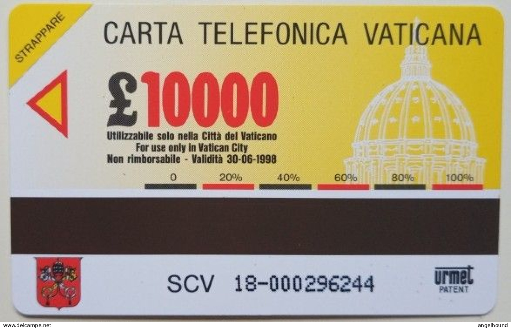 Vatican Lire 10000 MINT SCV - 18  Capolavori Keck - Vaticano
