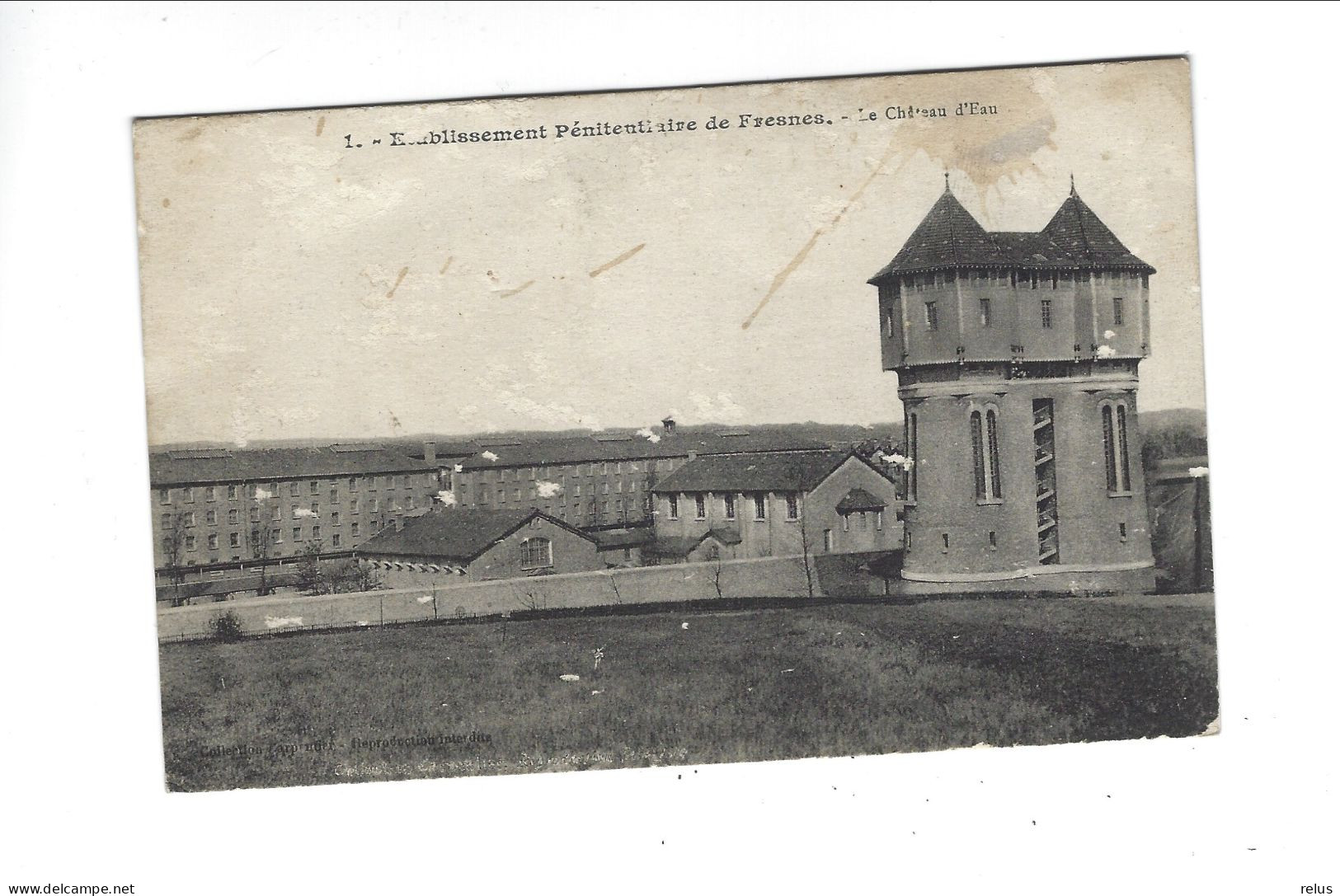 DEP. 94 ETABLISSEMENT PENITENCIAIRE DE FRESNES LE CHATEAU D'EAU - Châteaux D'eau & éoliennes