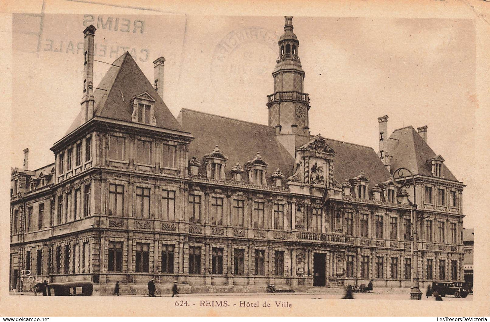 FRANCE - Reims - Hôtel De Ville - Carte Postale Ancienne - Reims