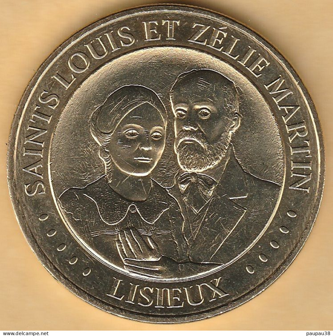 MONNAIE DE PARIS 2018  -14 LISIEUX Sanctuaire De Lizieux - Saints Louis Et Zélie Martin - 2018