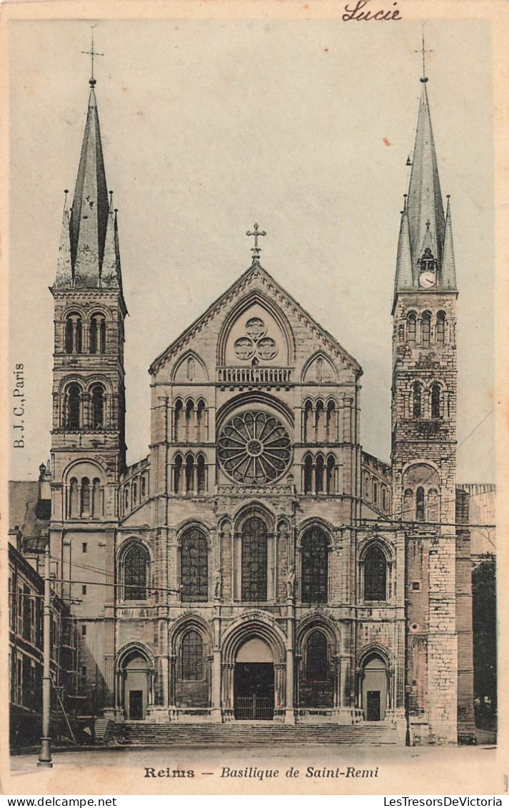 FRANCE - Reims - Basilique De Saint Rémi - Carte Postale Ancienne - Reims