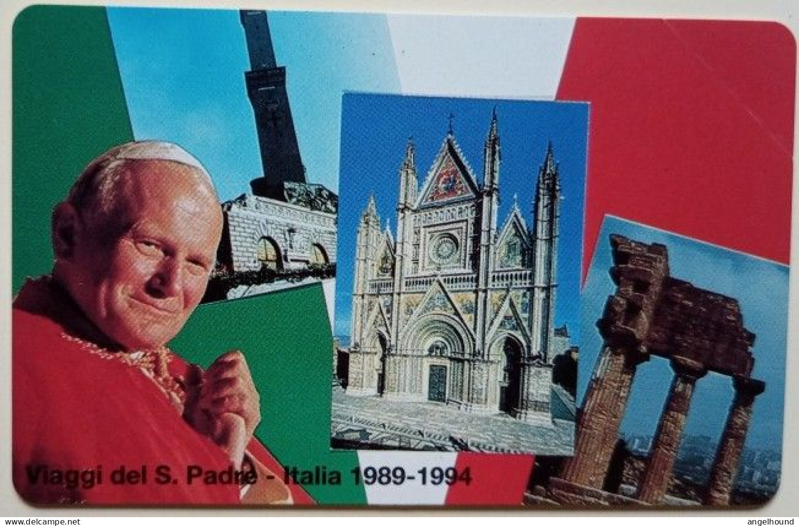 Vatican Lire 5000 MINT SCV- 21 Viaggi Del Papa - Italia - Vatikan