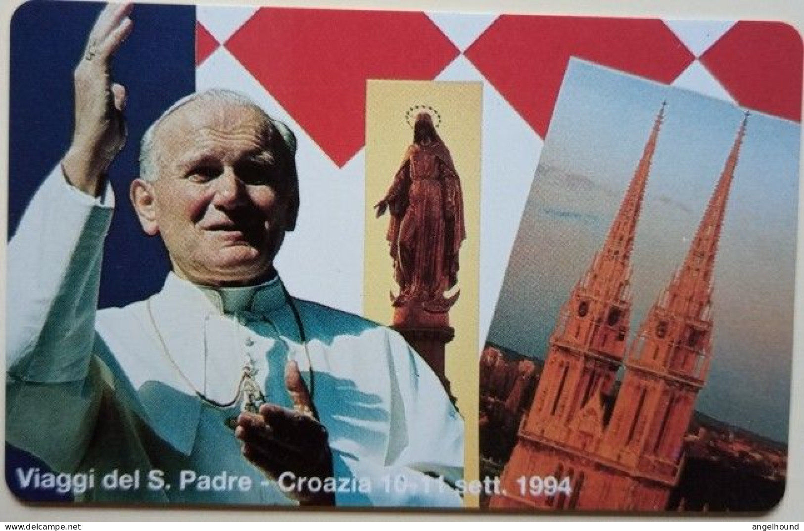 Vatican Lire 10000 MINT SCV - 22 Viaggi Del Papa - Croatia - Vaticano