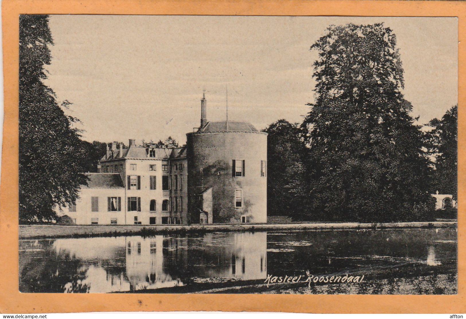 Roosendaal Netherlands 1908 Postcard - Velp / Rozendaal