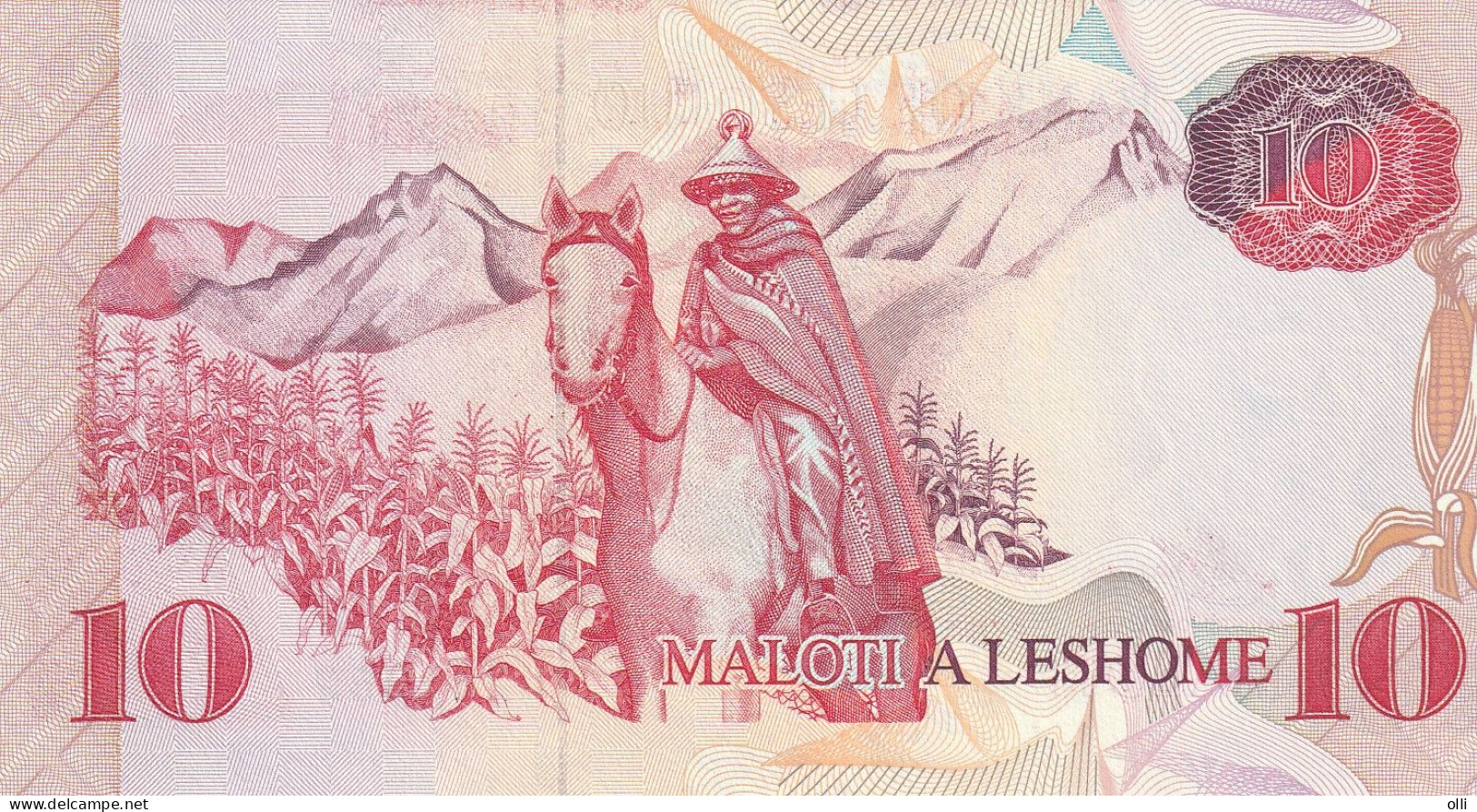 LESOTHO 10 MALOTI 1990 P-11 UNC - Lesoto