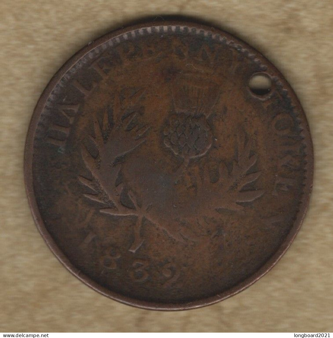 CANADA - TOKEN ONE PENNY 1832 NOVA SCOTIA - Canada