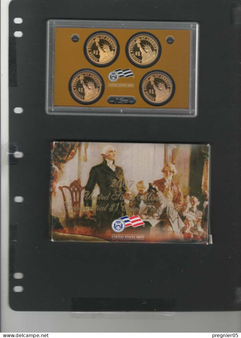 USA - 3 Coffrets Pièces Proof Set Série 2007 - Proof Sets