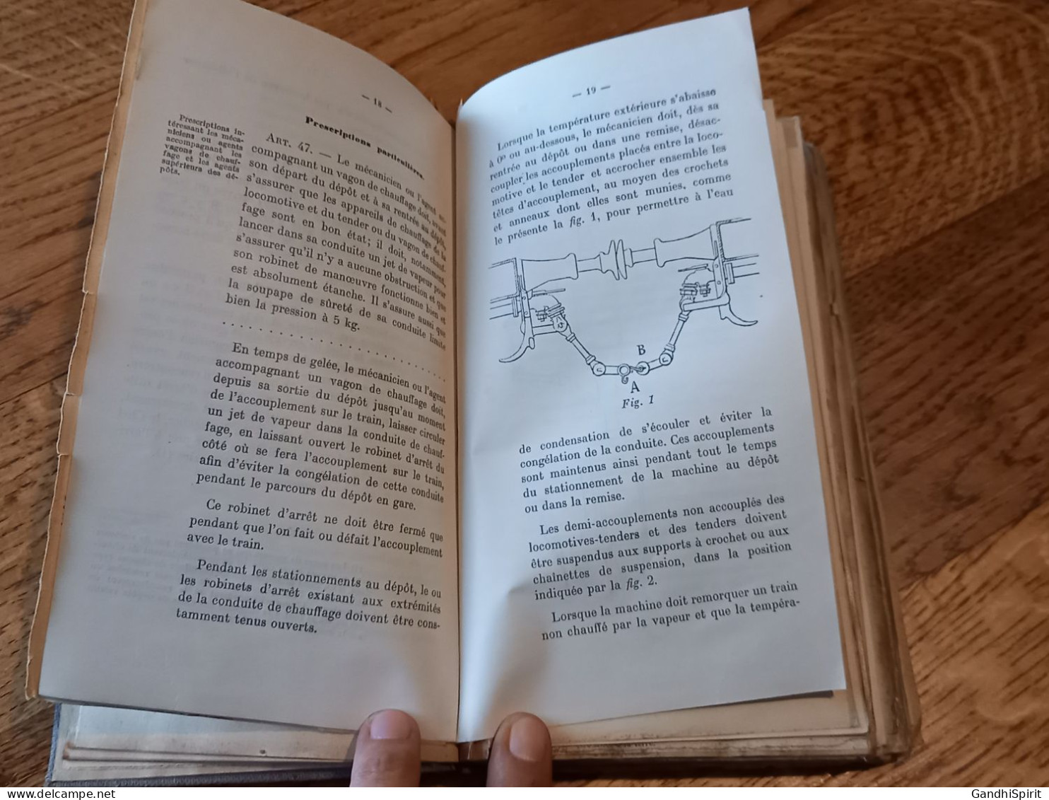 Chemins de Fer PLM - Recueil de Documents à l'Usage des Mécaniciens et Chauffeurs - Tirage de 1920