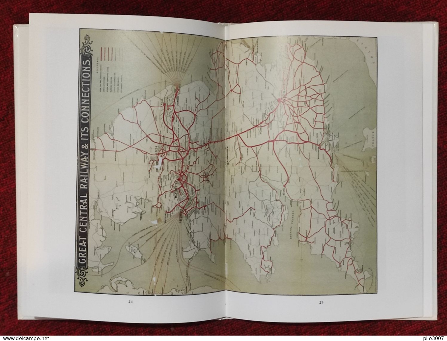 Livre Relié "British RAILWAY MAPS OF YESTERYEAR" - Bahnwesen & Tramways