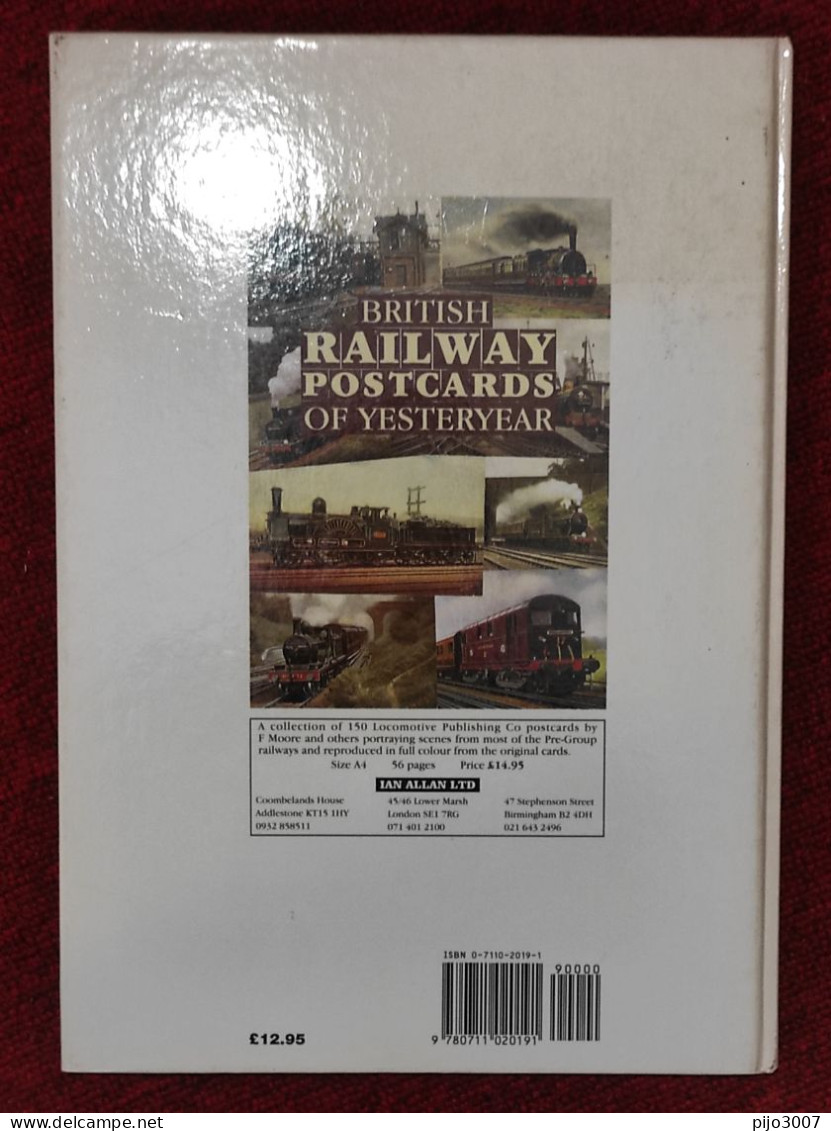 Livre Relié "British RAILWAY MAPS OF YESTERYEAR" - Bahnwesen & Tramways