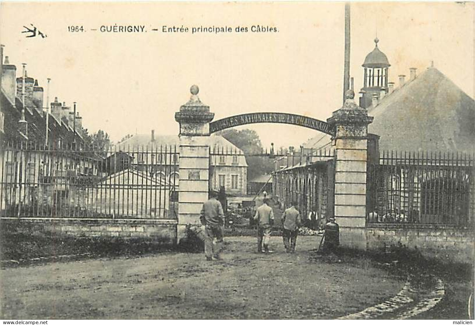 - Nièvre -ref-B503- Guérigny - Forges Nationales De La Chaussade - Entrée Des Principale Des Câbles - Industrie - - Guerigny