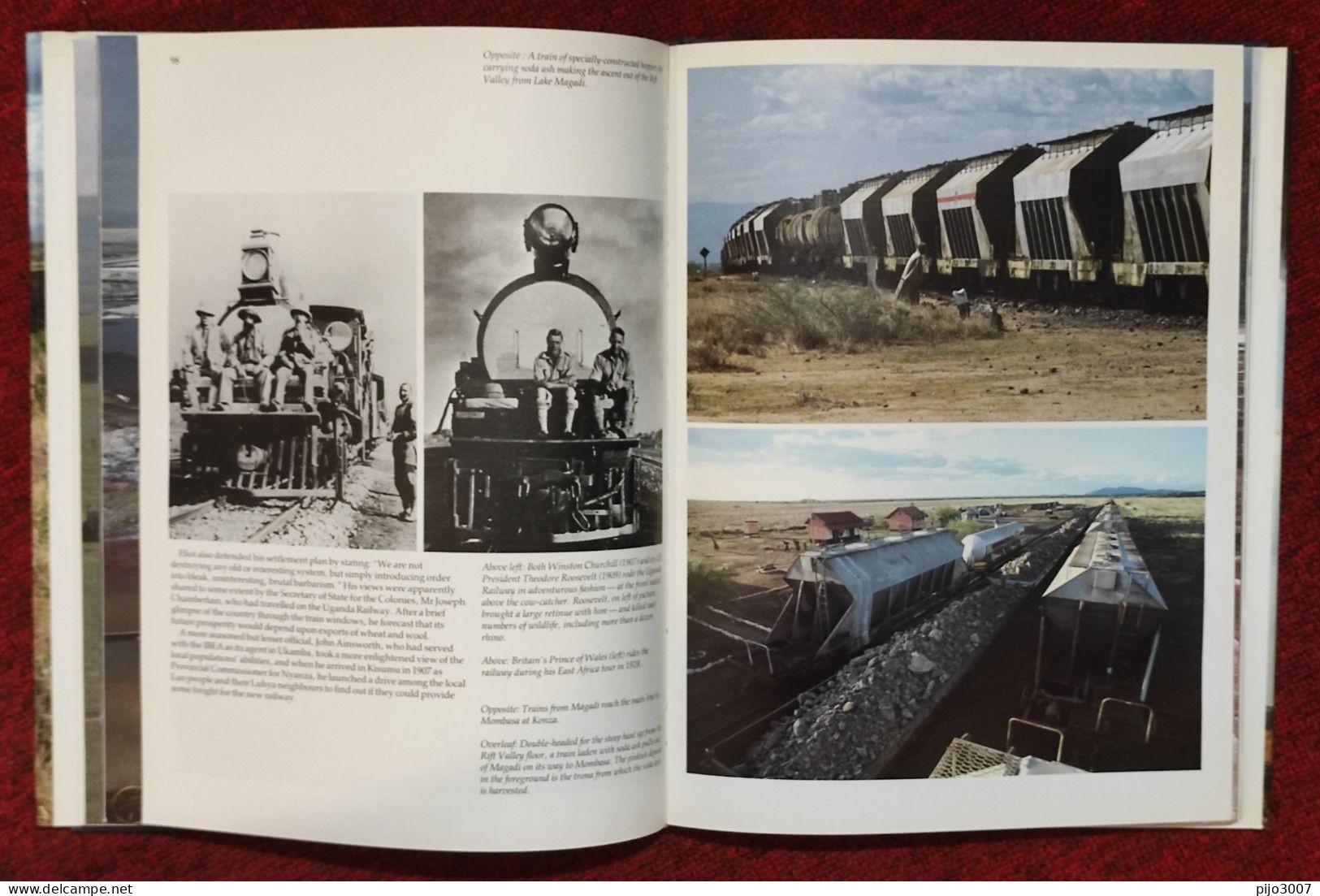 Livre Relié "RAILWAY ACROSS THE EQUATOR" - Ferrovie & Tranvie