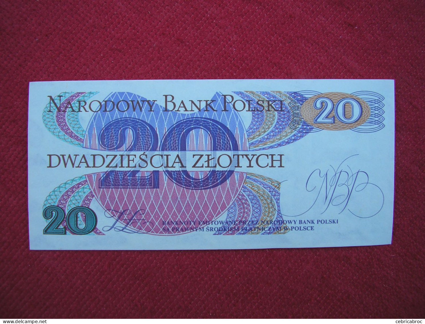 LDB - BILLET DE BANQUE - POLOGNE - POLSKA RZECZPOSPOLITA LUDOWA - 20 DWADZIESCIA ZLOTYCH - 1982 - Pologne