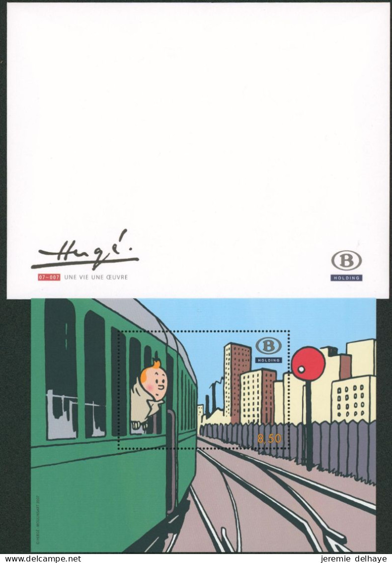 Chemin De Fer (2007) - N°TRV-BL12** (MNH) Dans Sa Pochette / Tintin, BD - 1996-2013 Vignettes [TRV]