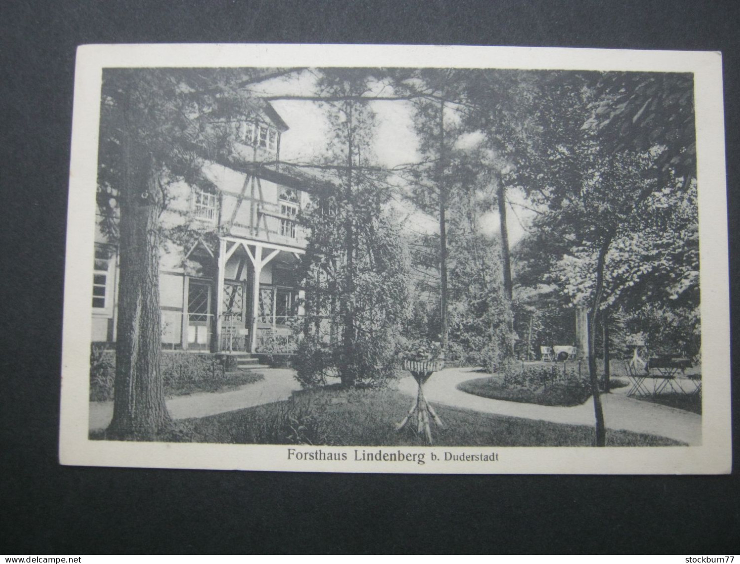 DUDERSTADT , Forsthaus, Gasthof , Schöne  Karte Um 1911 - Duderstadt