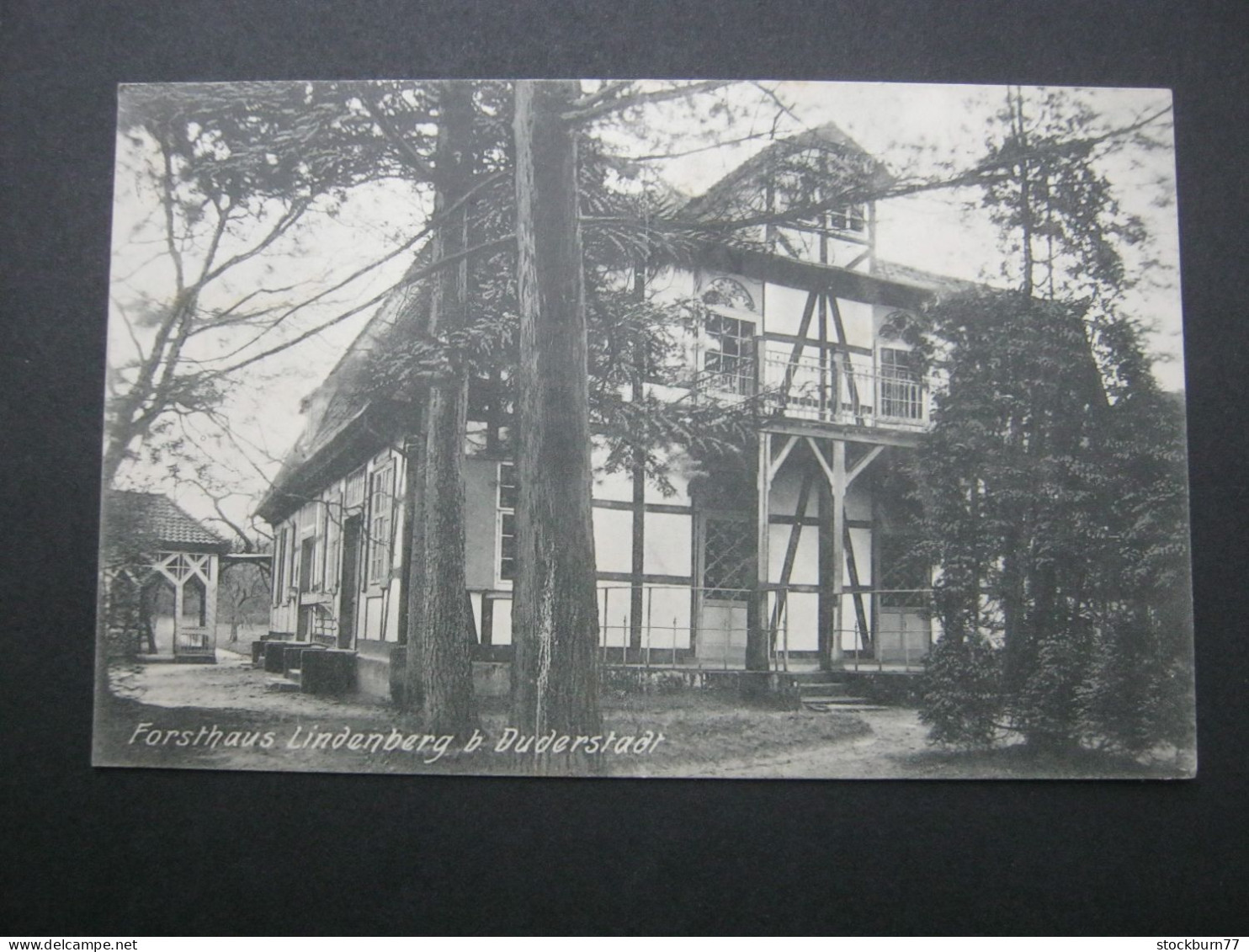 DUDERSTADT , Forsthaus Lindenberg , Gasthof , Schöne  Karte Um 1910 , Knick - Duderstadt