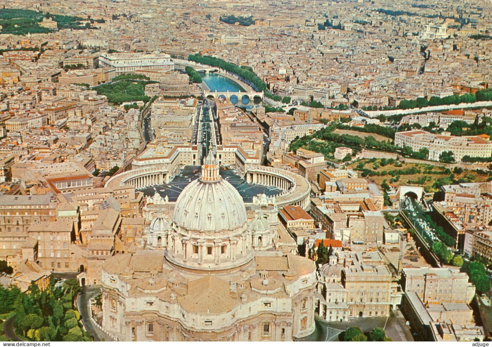 CPM- ROMA- Rome - Vue Panoramique De La CITÉ Du VATICAN -*SUP_2 Scans - Multi-vues, Vues Panoramiques