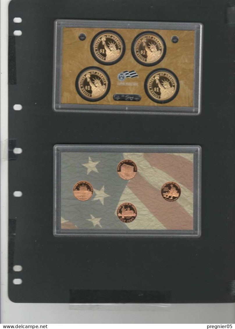 USA - 4 Coffrets Pièces Proof Set Série 2009 - Proof Sets