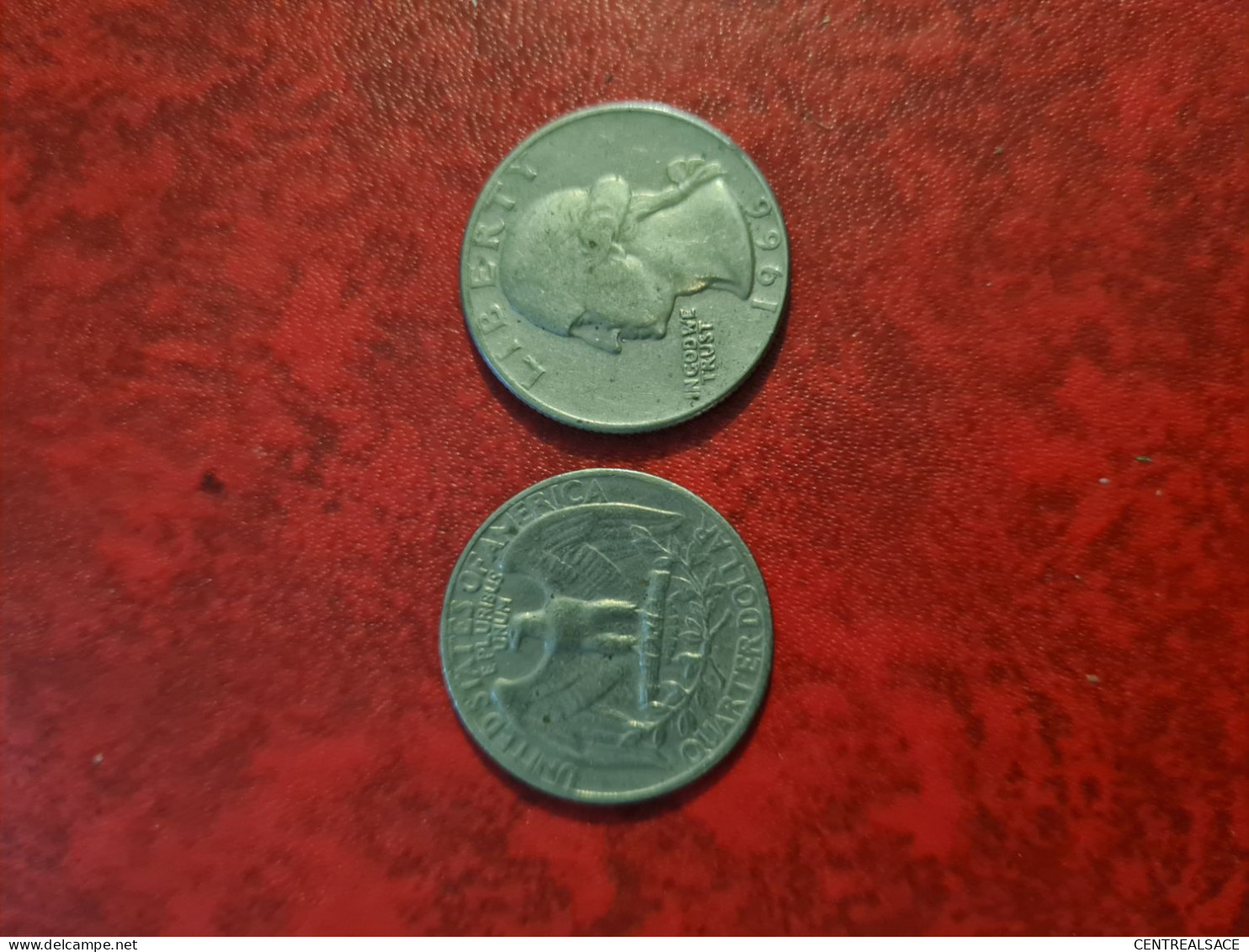 PIECE USA ETATS UNIS 1/4 DOLLAR 1966 - Non Classés