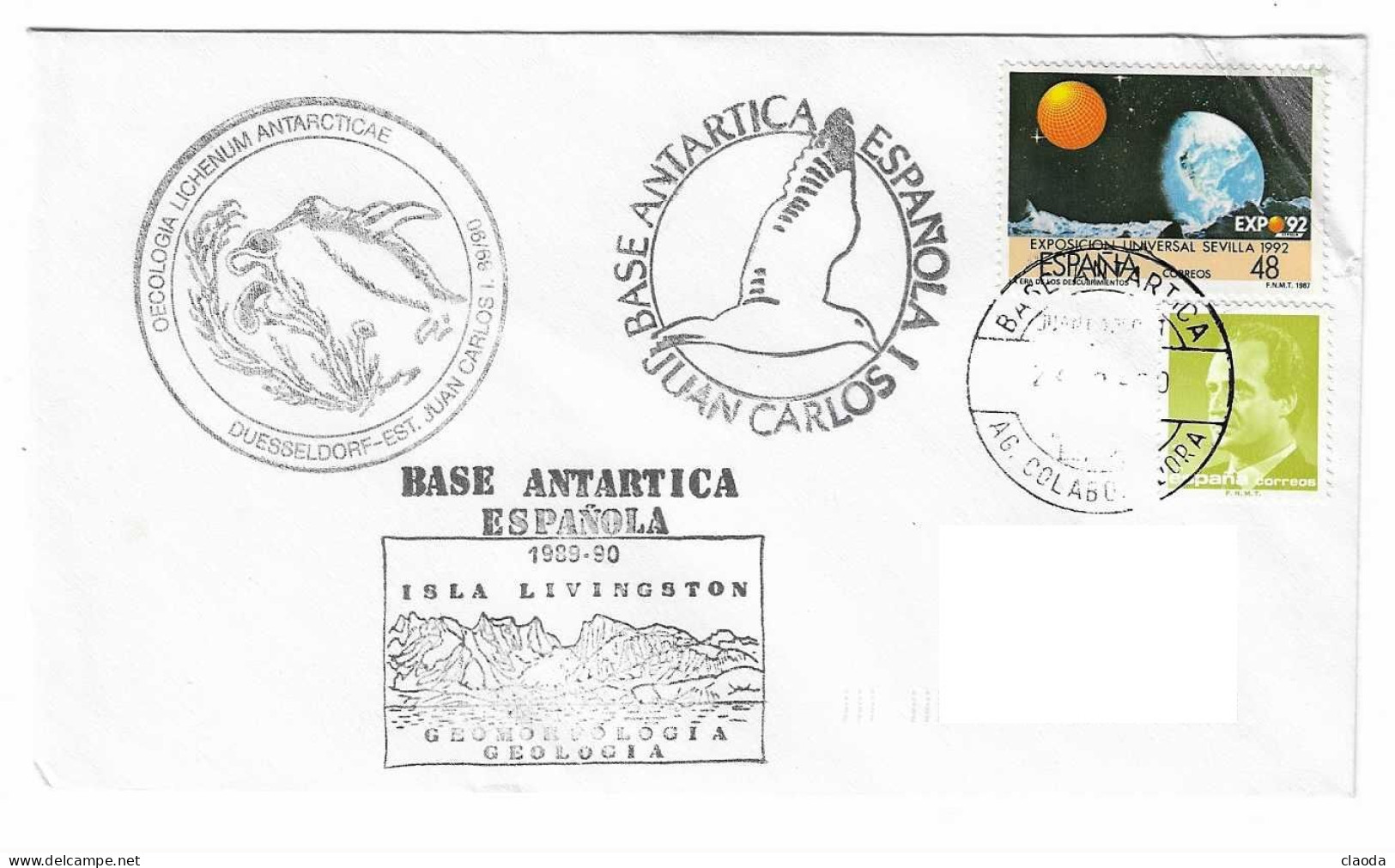 TA 1 - BASE ANTARTICA ESPAGNOLE  (ISLA LIVINGSTONE 1989-90) - Onderzoeksprogramma's