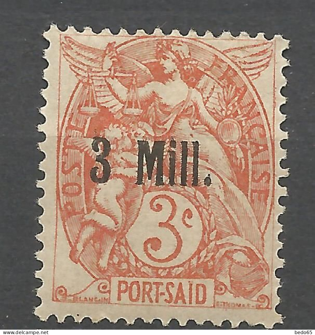 ALEXANDRIE N° 36b Erreur Sur Timbre De PORT-SAID NEUF*  CHARNIERE  / Hinge  / MH - Neufs