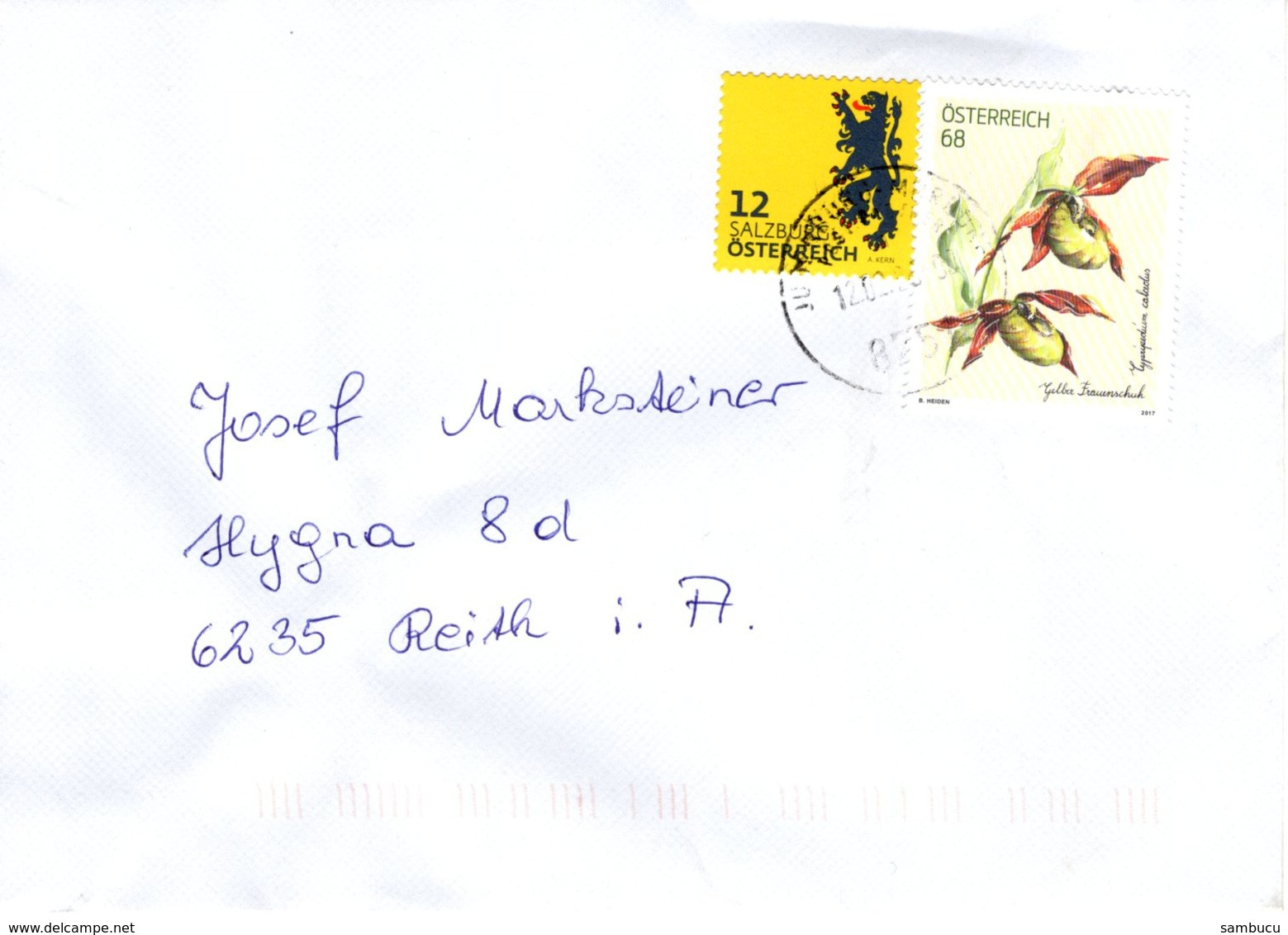 Brief Von 8750 Judenburg Postpartner Mit 68 Cent Frauenschuh + 12 Cent Salzburg Mischfrankatur 2020 - Storia Postale