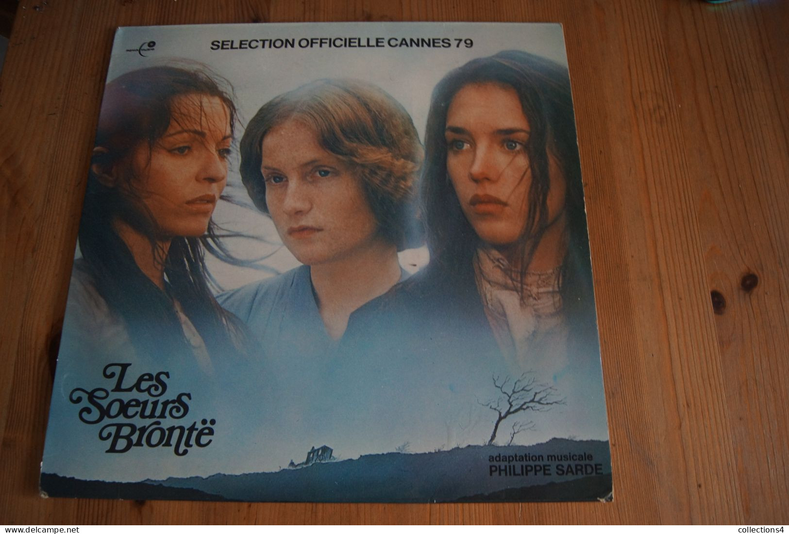 PHILIPPE SARDE LES SOEURS BRONTE LP 1979 ADJANI HUPPERT MARIE FRANCE PISIER VALEUR+ - Filmmusik