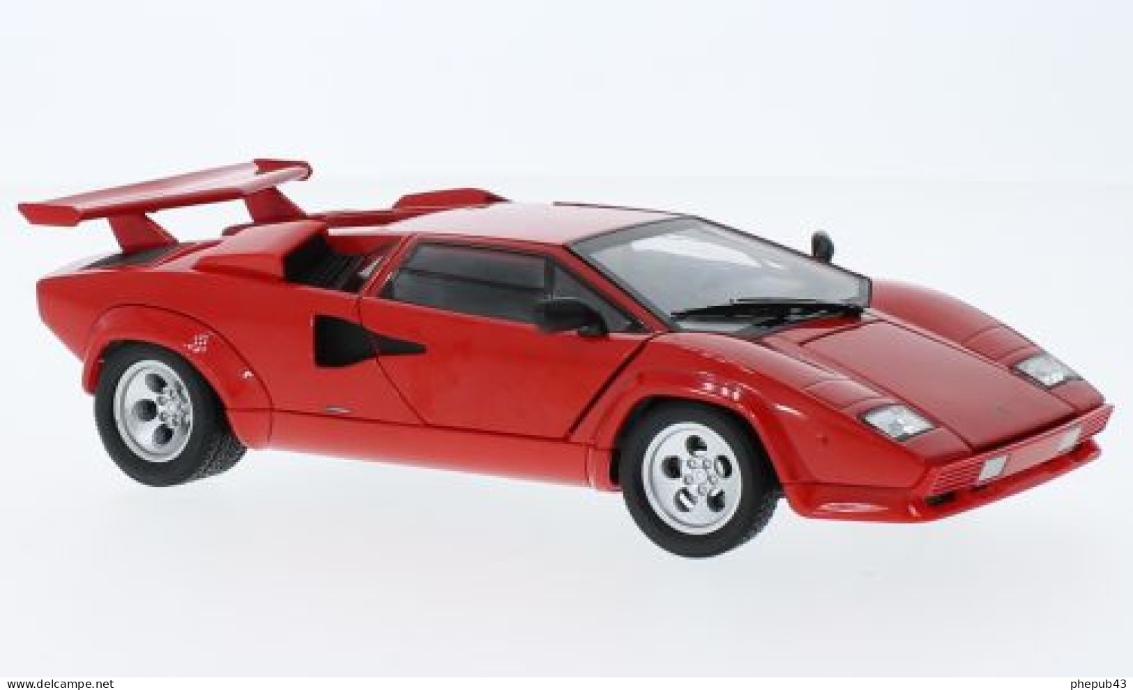 Lamborghini Countach LP 5000 S - Red - Welly (1:24) - Welly