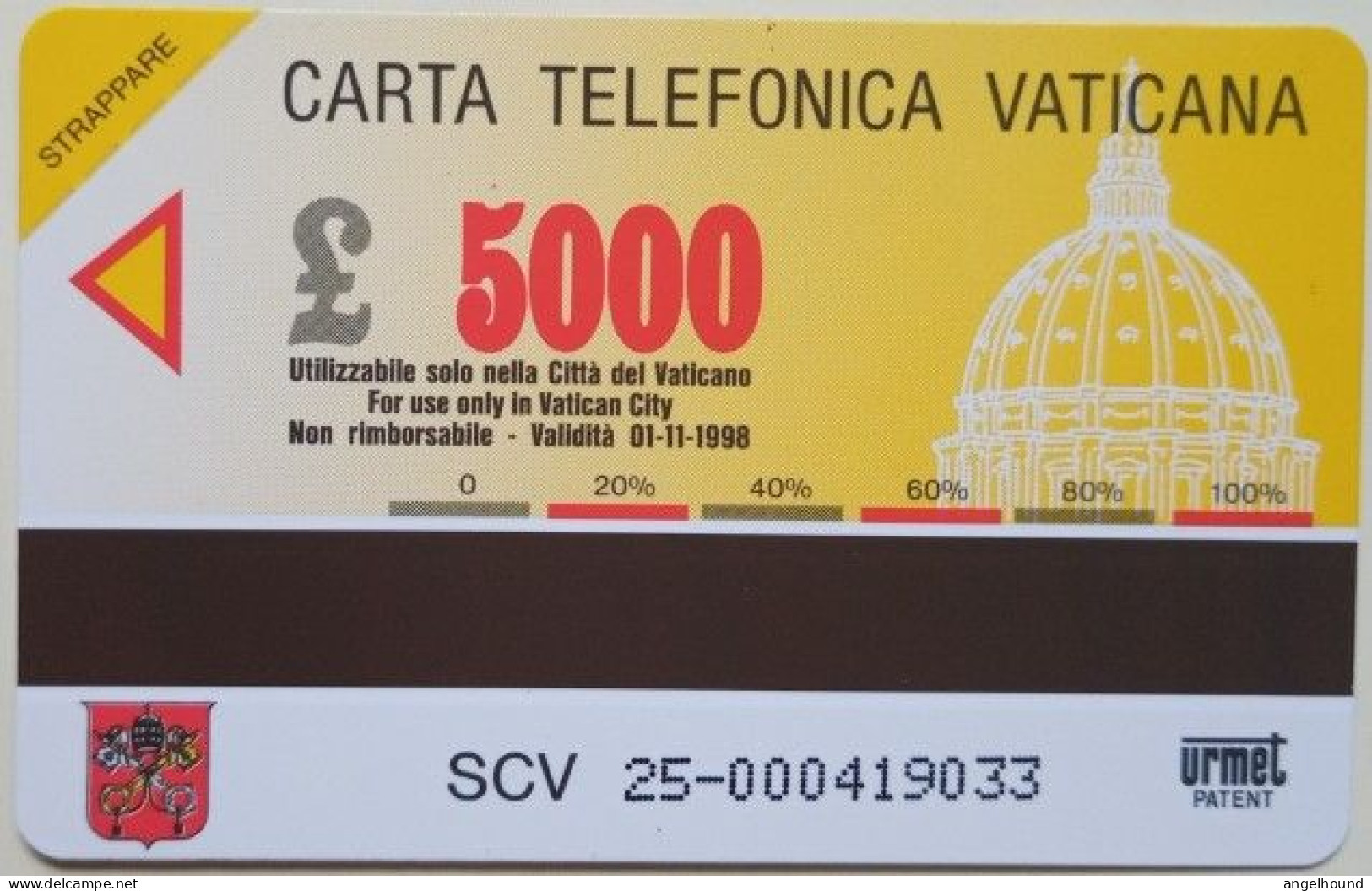 Vatican Lire 5000 MINT SCV - 25  Nativita Miniatura - Vatican