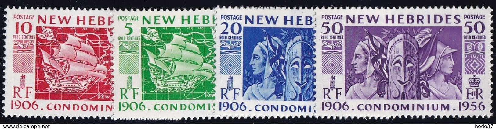 Nouvelles Hébrides N°171/174 - Neuf ** Sans Charnière - TB - Unused Stamps