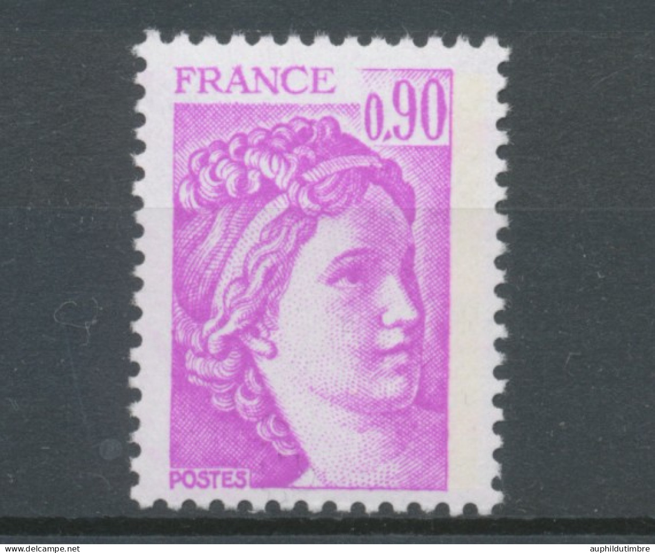 Type Sabine N°2120a 90c Lilas-rose Gomme Tropicale Y2120a - Unused Stamps