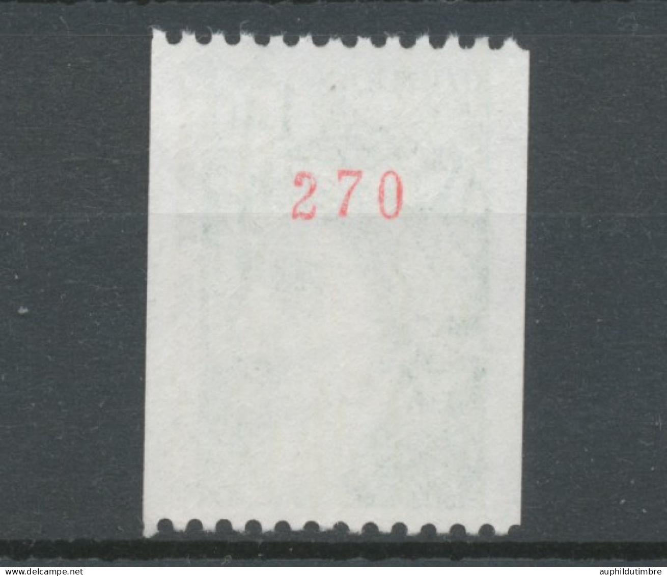 Type Sabine N°2157a 1f.40 Vert N° Rouge Au Verso Y2157a - Unused Stamps