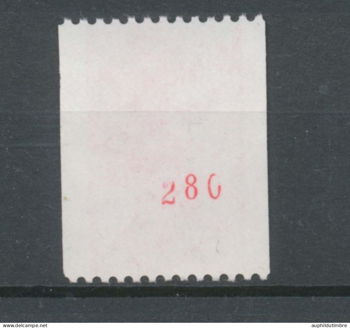 Type Liberté N°2223a 1f.80 Rouge N° Rouge Au Verso Y2223a - Unused Stamps