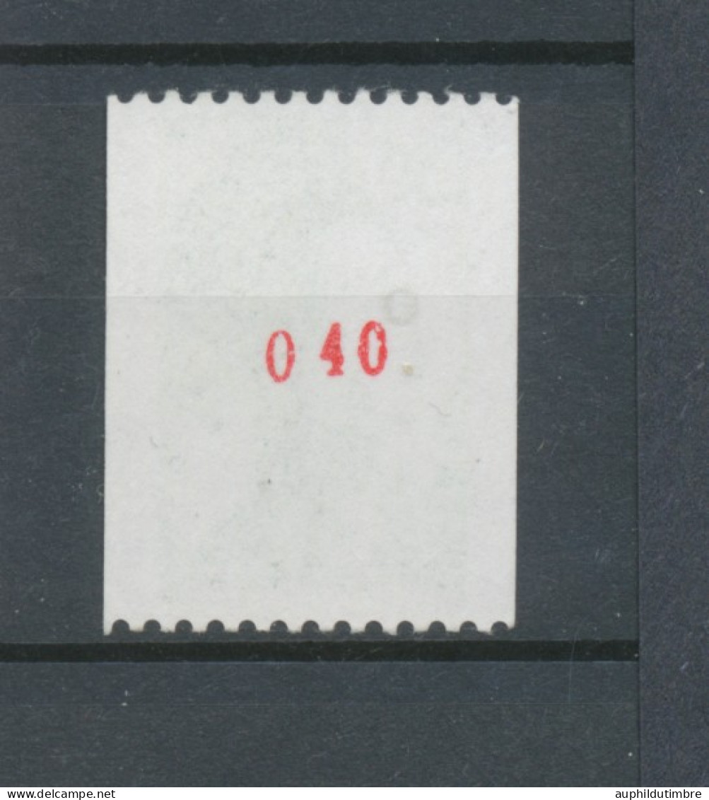 Type Liberté N°2378a  1f.80 Vert N° Rouge Au Verso Y2378a - Ongebruikt