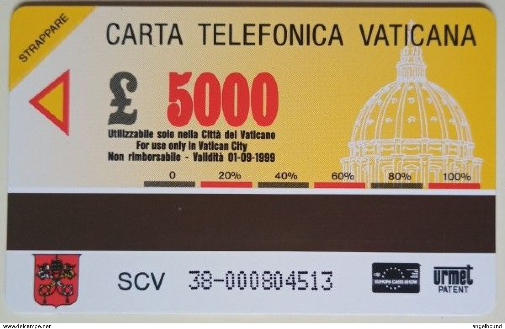 Vatican Lire 5000 MINT SCV - 38  Paolo VI - Vaticano (Ciudad Del)