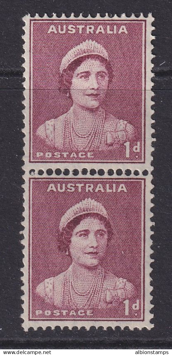 Australia, SG 181a, MLH "Coil Pair" Variety - Neufs