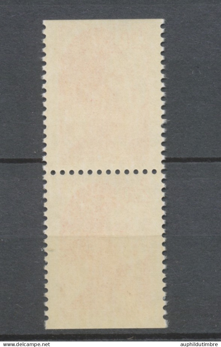 Type Liberté Paire Verticale N°2427a 2f.20 Rouge Provenant De Carnets Y2427aA - Unused Stamps