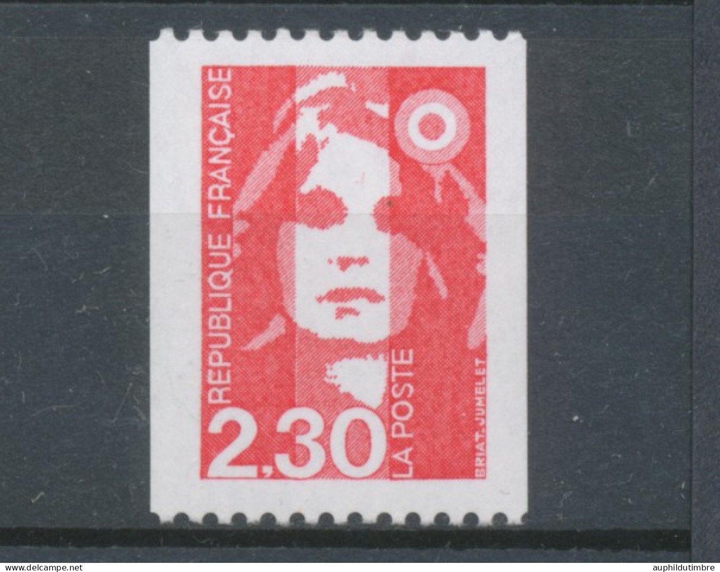 Type Marianne Du Bicentenaire N°2628a  2f.30 Rouge N° Rouge Au Verso Y2628a - Nuevos