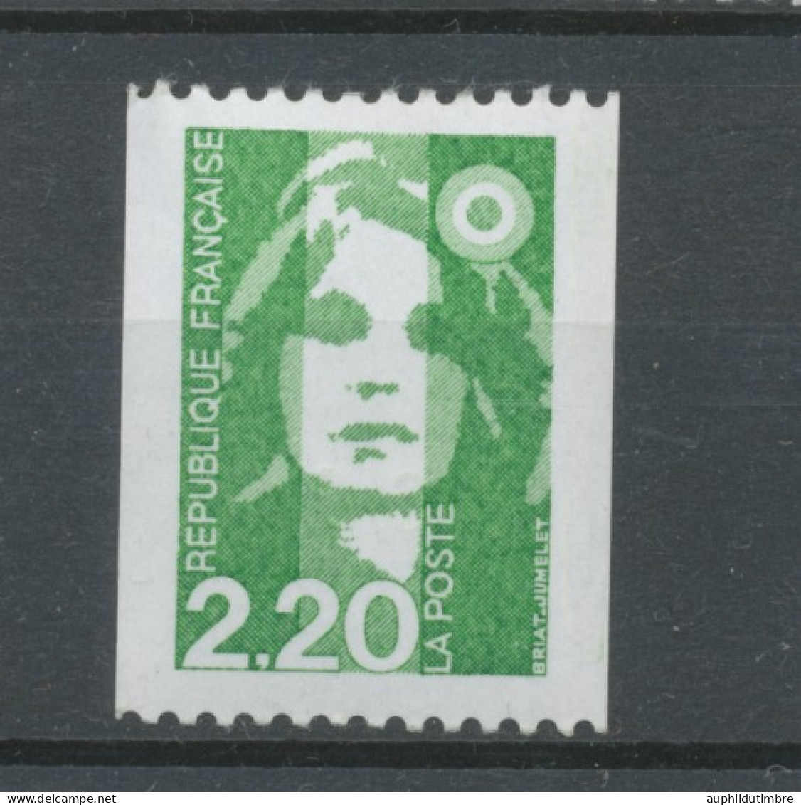 Type Marianne Du Bicentenaire N°2718a 2f.20 Vert N° Rouge Au Verso Y2718a - Neufs