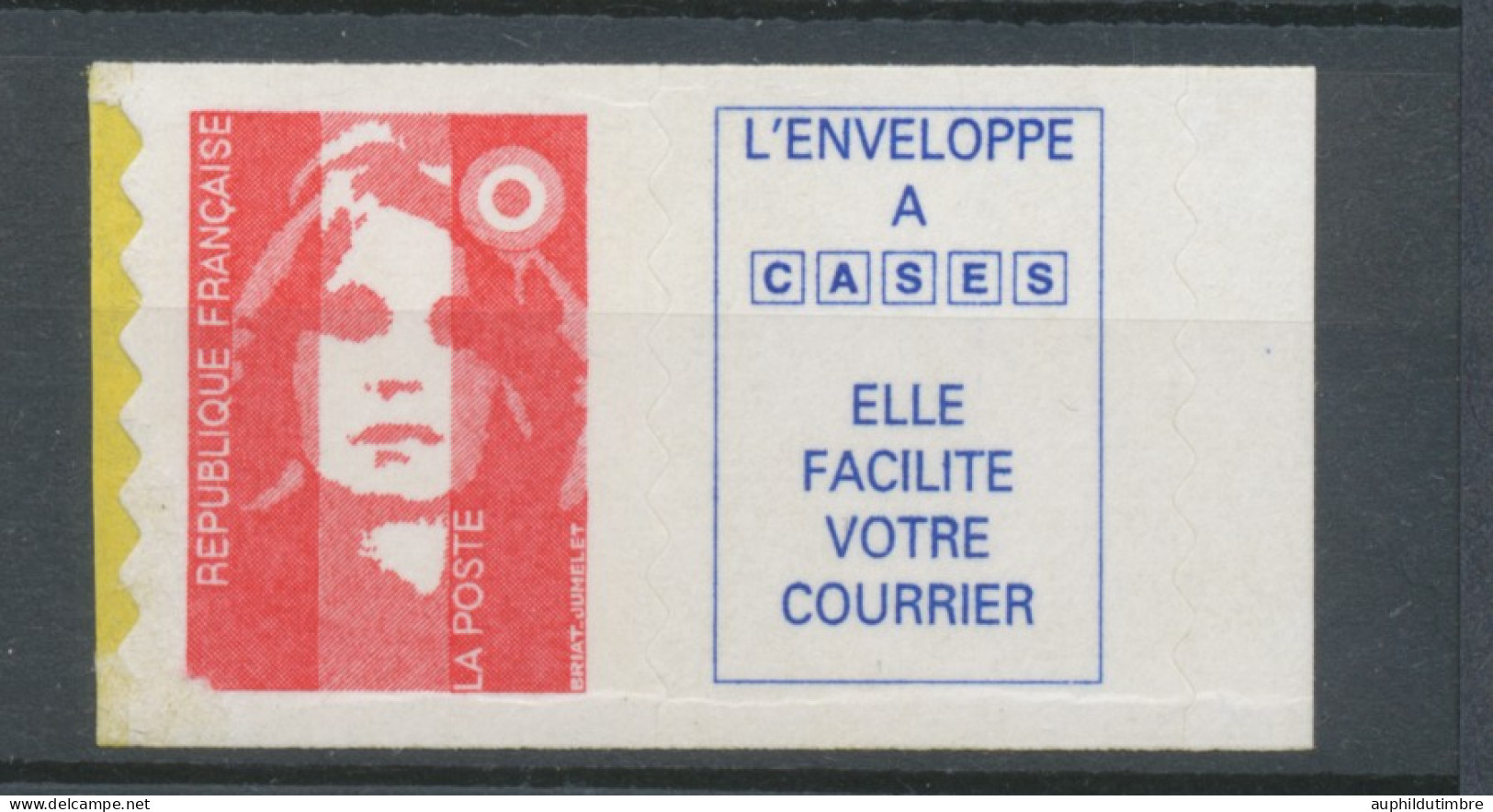 Marianne Bicentenaire N°2874ba TVP Rouge + Vignette Caractères Maigres Y2874ba - Unused Stamps