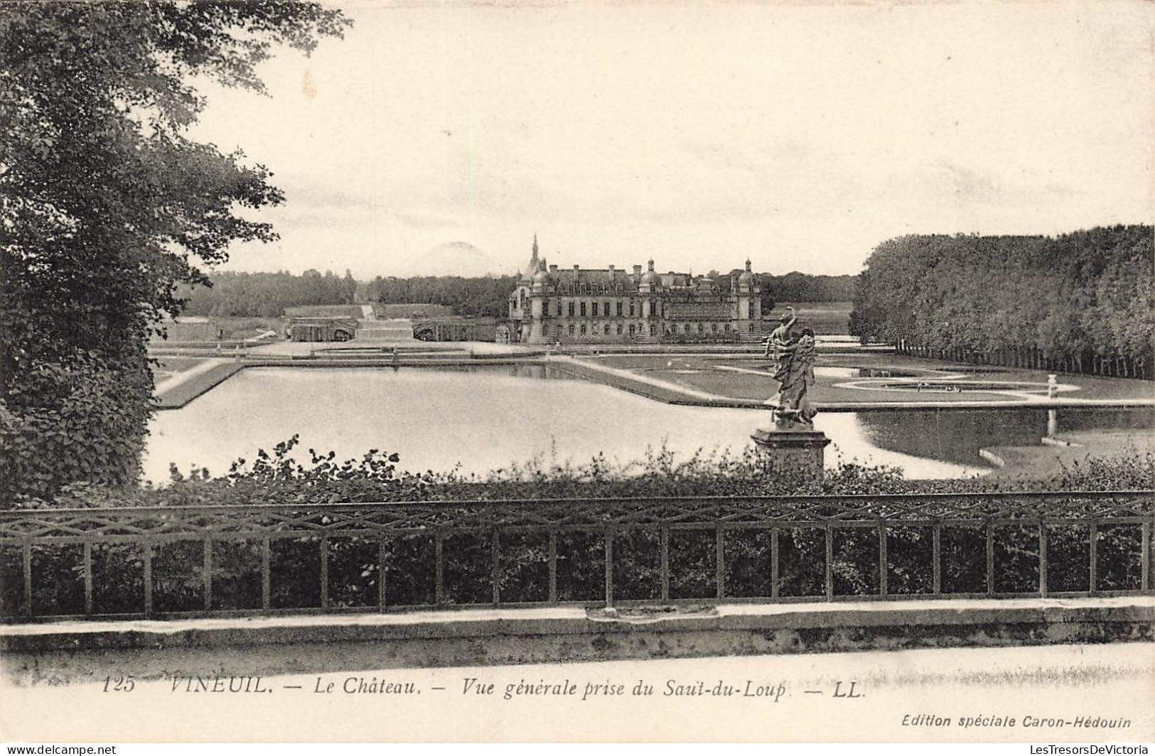 FRANCE - Vineuil - Le Château  Vue Générale Prise Du Saut Du Loup - LL - Oblitération Ambulante - Carte Postale Ancienne - Autres & Non Classés