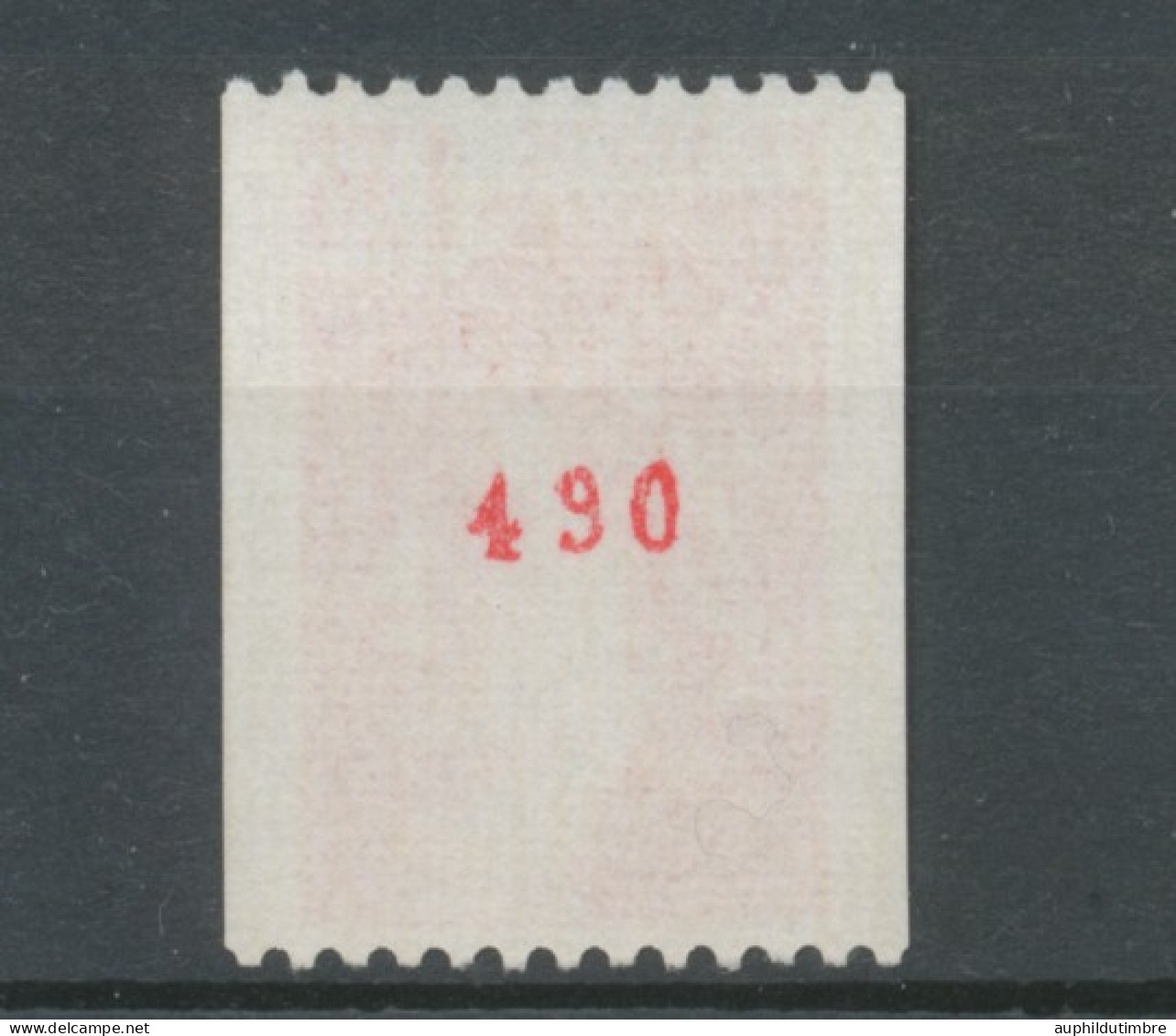 Type Sabine N°1981Ba 1f.20 Rouge N° Rouge Au Verso Y1981Ba - Neufs