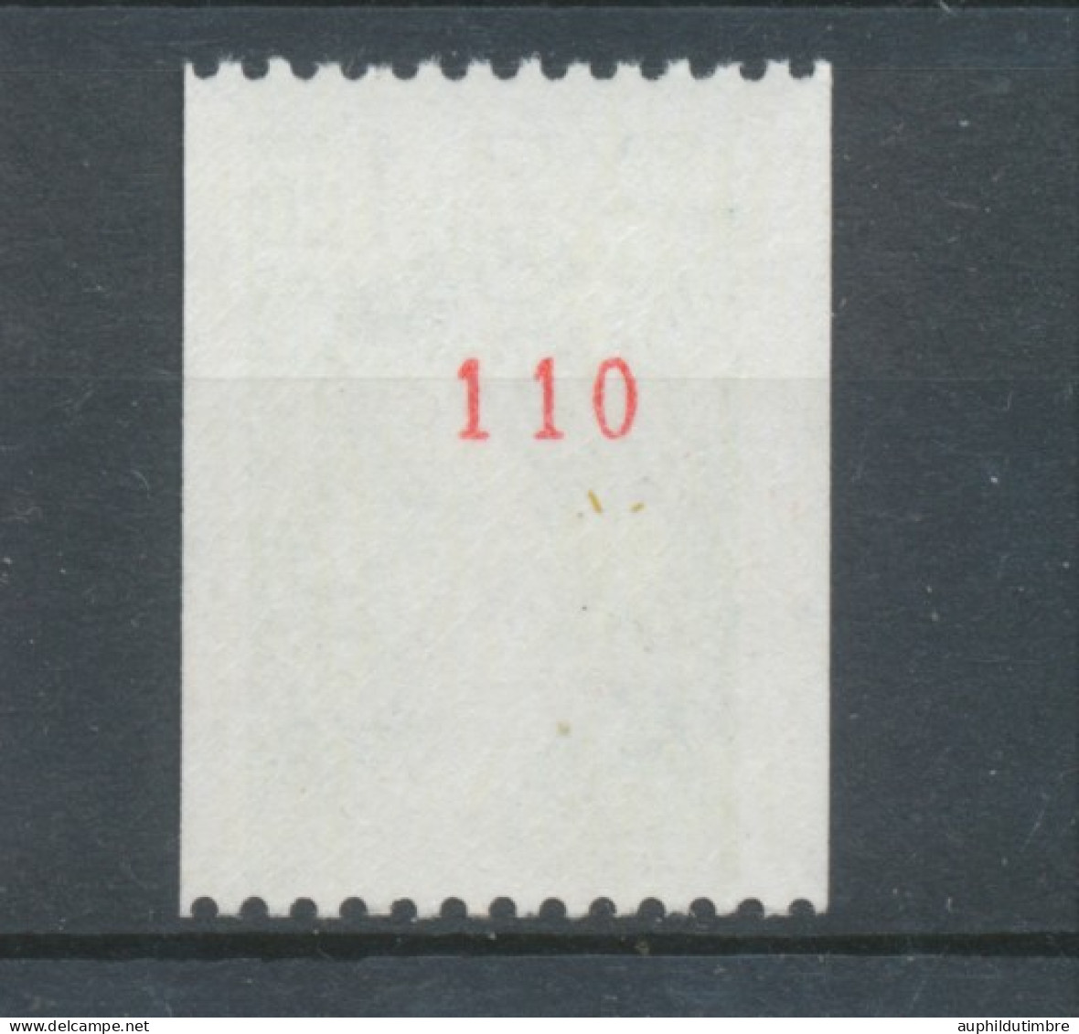 Type Sabine N°2103a 1f.20 Vert N° Rouge Au Verso Y2103a - Unused Stamps