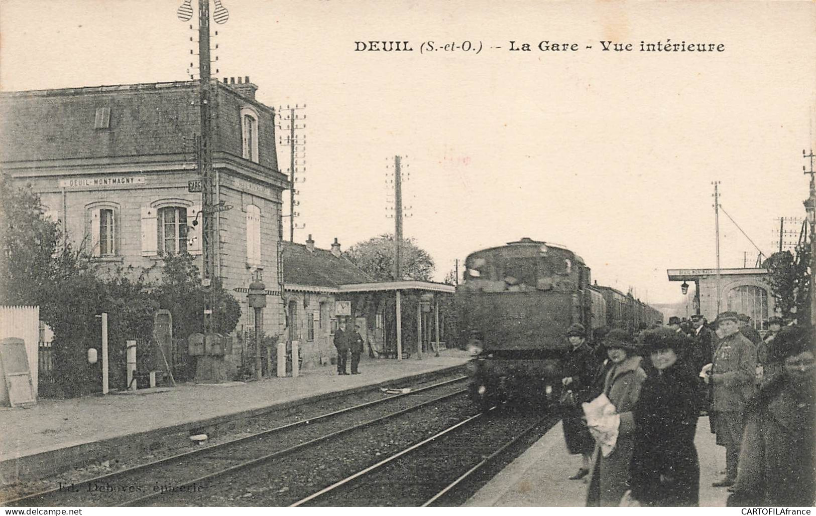 DEUIL La Gare Vue Intérieure - Deuil La Barre