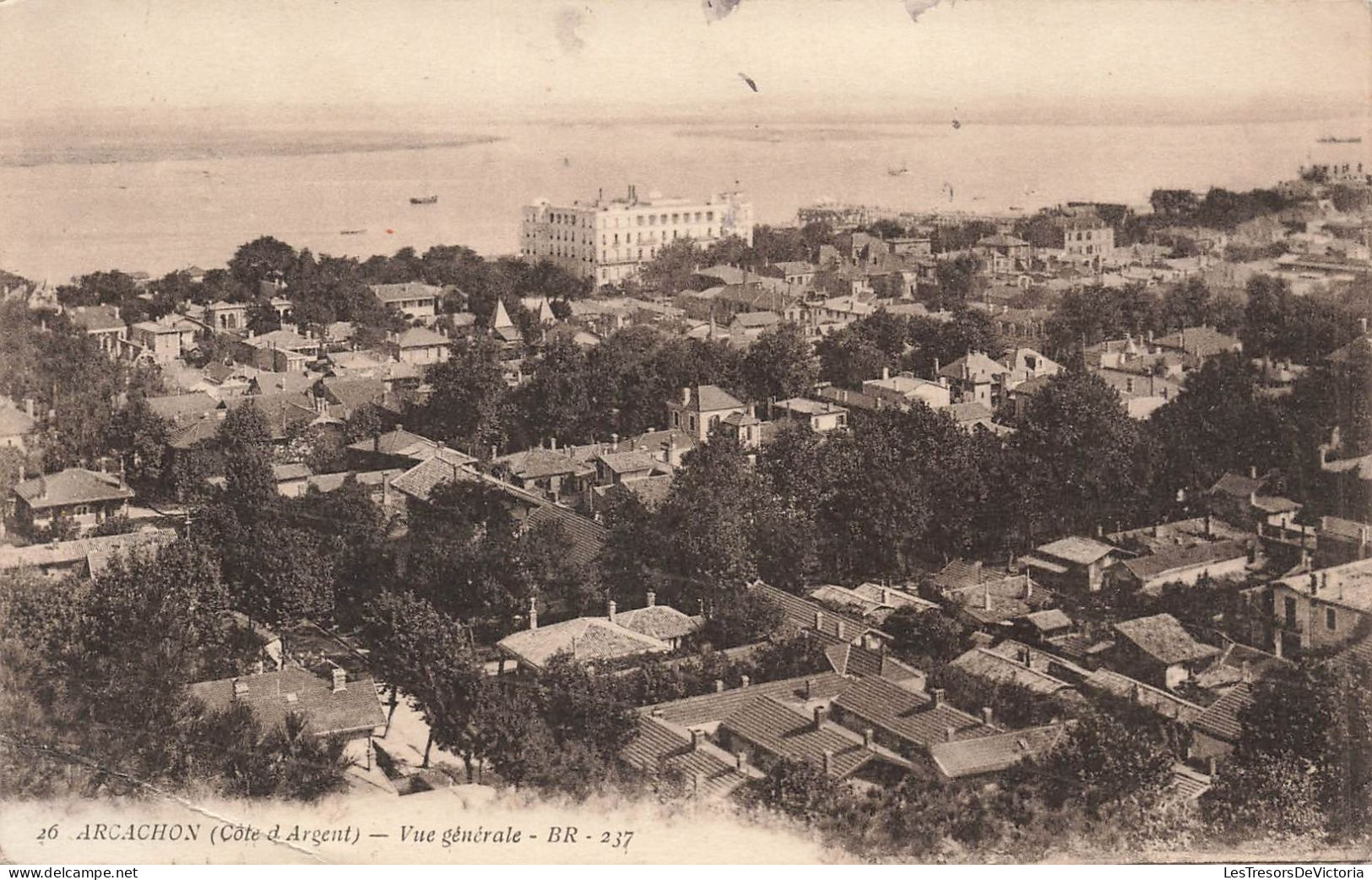 FRANCE - Arcachon - Vue Générale - BR - 237 - Carte Postale Ancienne - Arcachon