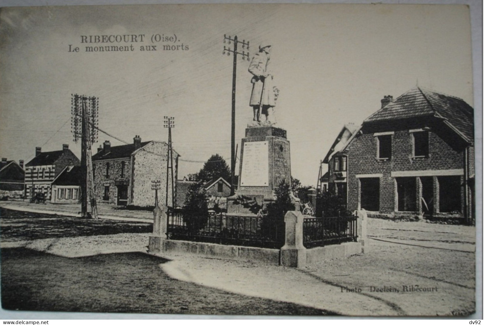 OISE RIBECOURT MONUMENT AUX MORTS - Ribecourt Dreslincourt