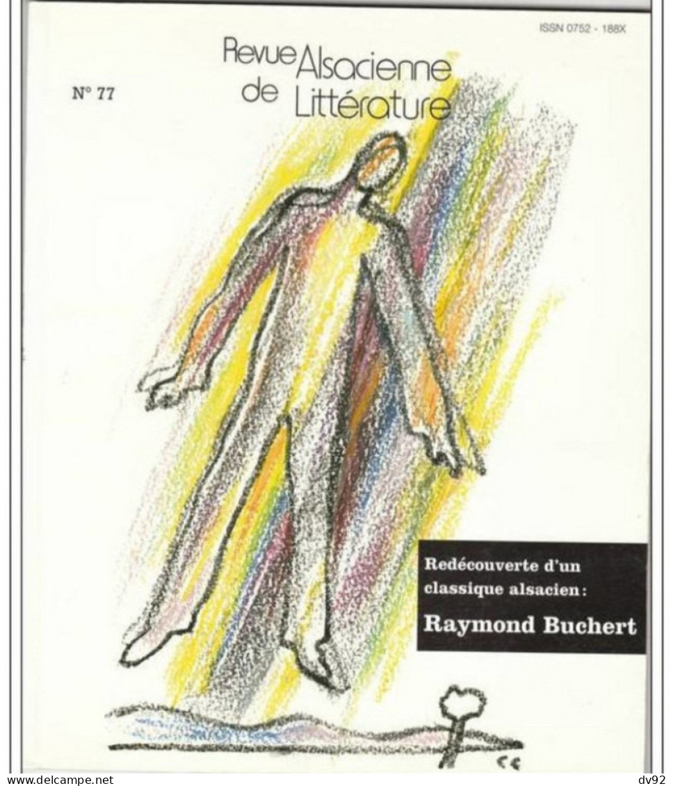 REVUE ALSACIENNE DE LITTERATURE RAYMOND BUCHERT - Alsace